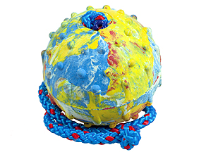 Gappay massiv gummi rågummi tung repboll